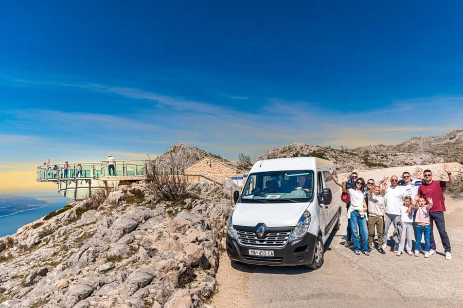 From Makarska: Biokovo Skywalk Entry Ticket with Transfers - Arriving at Biokovo Skywalk with priority entry