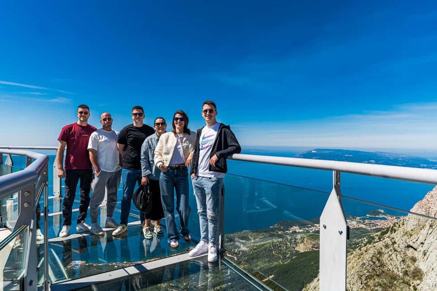 From Makarska: Biokovo Skywalk Entry Ticket with Transfers - The one-hour climb from Makarska