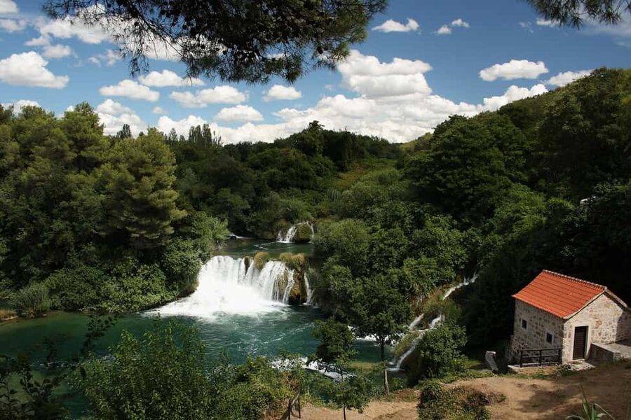 From Makarska: Krka Waterfalls & Šibenik Day Trip - The short ride to Krka National Park