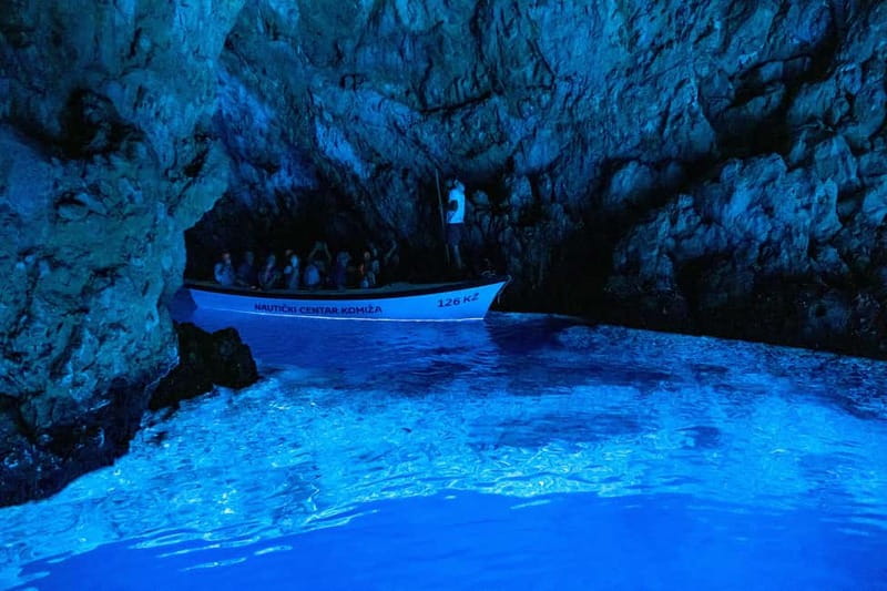 From Milna or Supetar: Magical Blue Cave Island Hopping - The early run to Biševo and the Blue Cave