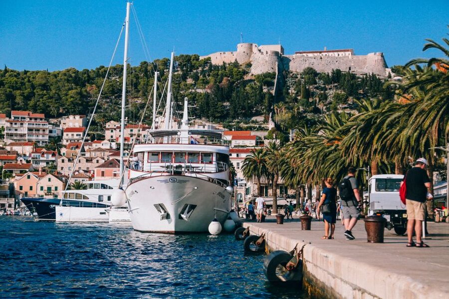 From Omis: Blue Cave & 5 Island Speedboat Tour - Monk Seal Cave and the hidden beach