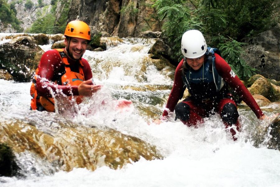 From Omiš: Cetina River Canyoning with Licensed Instructor - Slides, rapids, and natural pools