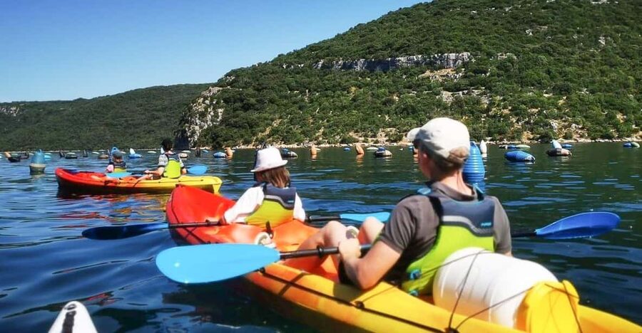 From Poreč: Lim Bay Sea Kayaking Day Trip - The 2.5-hour paddle through the channel
