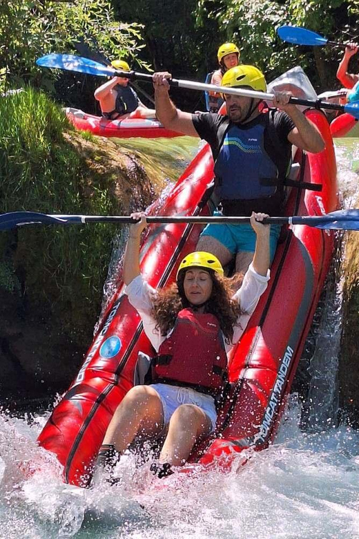 From Slunj: Mreznica Kayaking Adventure - The longer 80-minute waterfall section