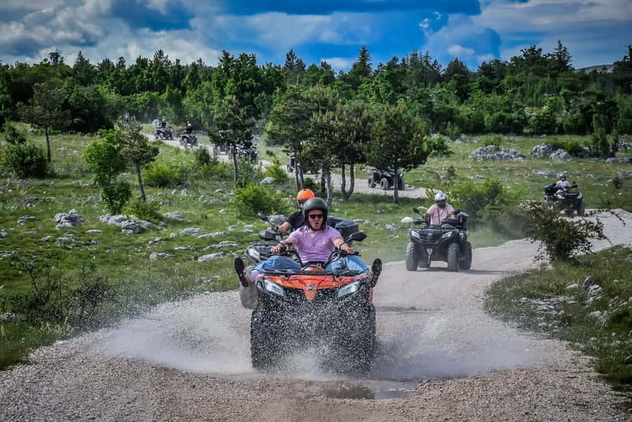 From Split: ATV Dinara Mountain Tour with Picnic - The 1,001-meter stop at Vrdovo