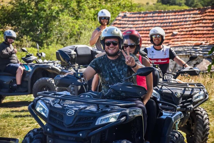 From Split: ATV Dinara Mountain Tour with Picnic - What the 210-minute schedule feels like