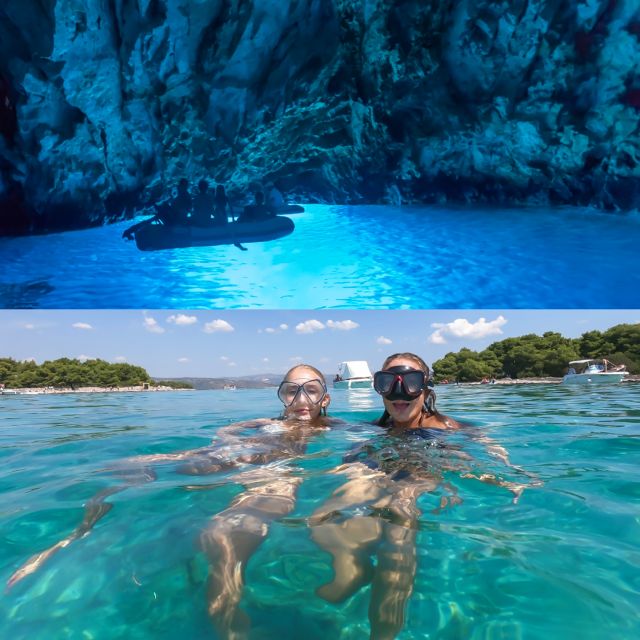 From Split: Blue Cave & 5 Islands with Vis & Hvar Boat Tour - Stupišće and the island scenery between stops