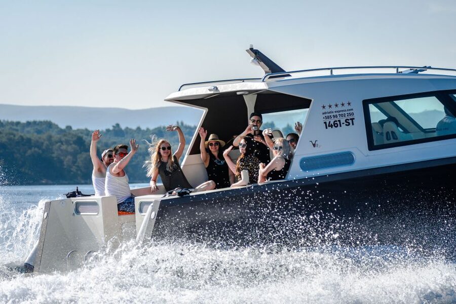 From Split: Blue Cave and Hvar Guided Tour by Luxury Boat - Swimming at Budikovac Blue Lagoon