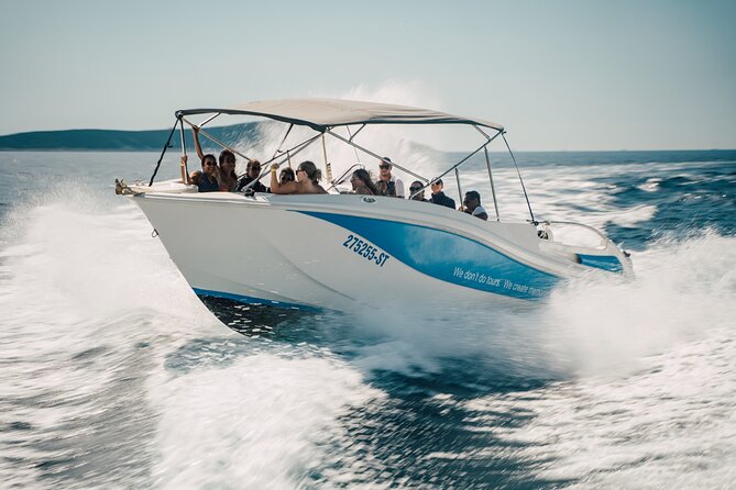 From Split: Blue Lagoon and 3 Islands Speedboat Tour - Beach Bar Borkko on Čiovo