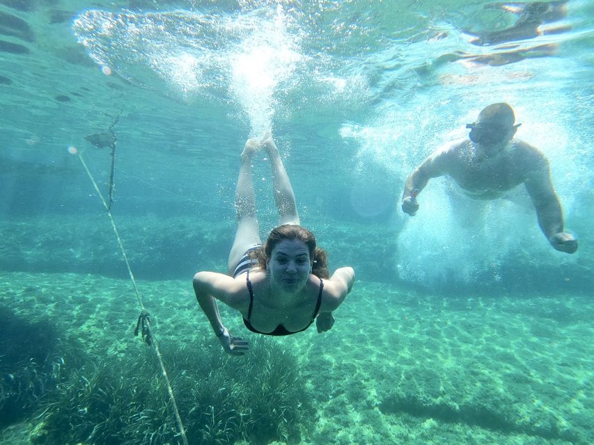 From Split: Blue Lagoon & Trogir Boat Trip with Snorkeling - Drinks, snacks, towels, and equipment