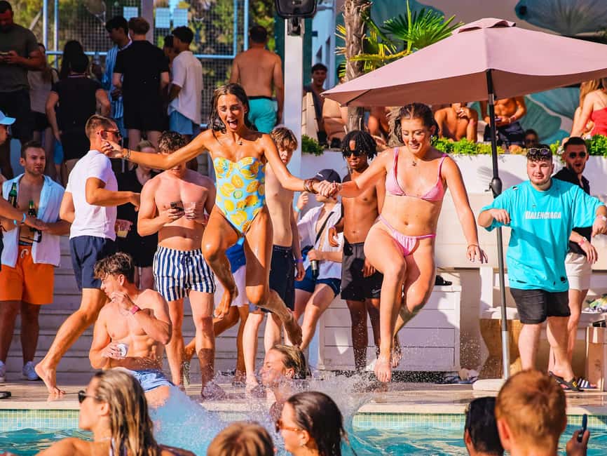 From Split: Brač Island Beach Bar and Pool Party - How the experience compares with a normal beach day