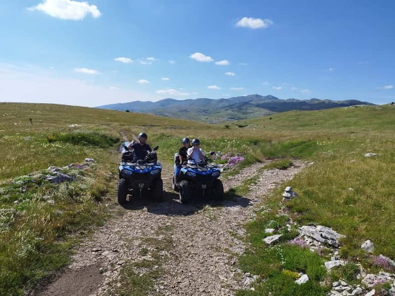From Split: Dinara Nature Park Quad Adventure with Swimming - A closer look at the timing and meeting points