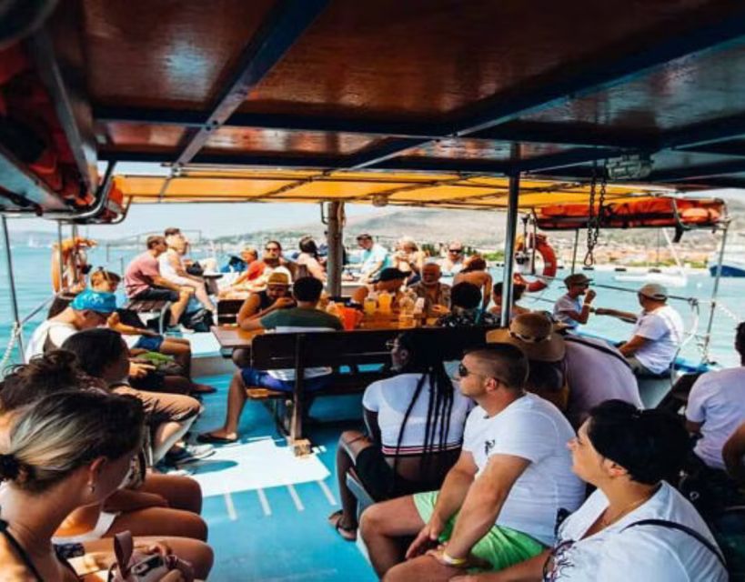 From Split: Islands & Blue Lagoon Cruise with Lunch & Drinks - The boat day itself