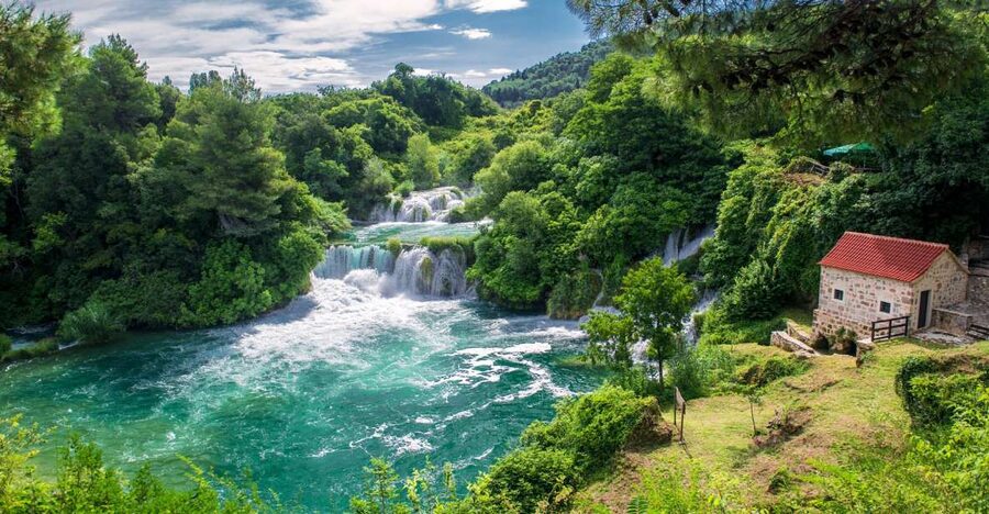 From Split: Krka Waterfalls Tour with Boat Ride & Swimming - Meeting in Split at Obala kneza Domagoja 3