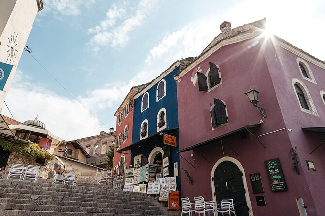 From Split: Mostar and Kravice Waterfalls Tour - The one-hour walk through Mostar