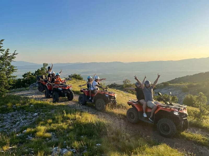 From Split: Off-Road Quad Safari Experience - Following the Cetina’s clear water