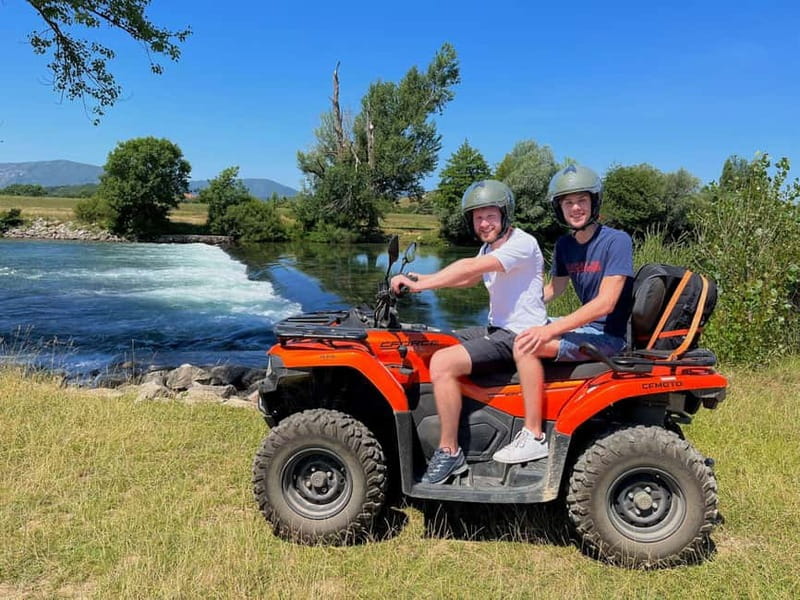 From Split: Off-Road Quad Safari Experience - Stopping in villages and meeting local people