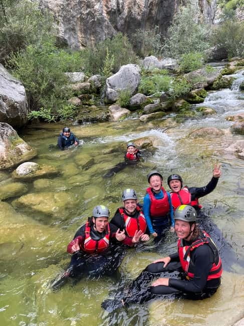 From Split/Omiš: Canyoning Cetina River + Free Photos/Video - Passing Beneath the 50-Meter Waterfall