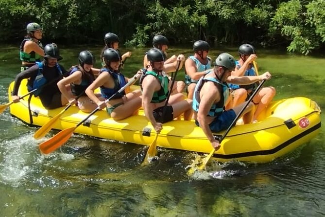 From Split/Omiš Guided White Water Rafting Tour on Cetina River - Three sections of river, three useful breaks