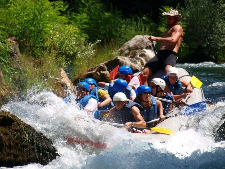 From Split or Trogir: Cetina River Rafting with Transfer - Waterfalls, Rapids, and Dalmatian Scenery