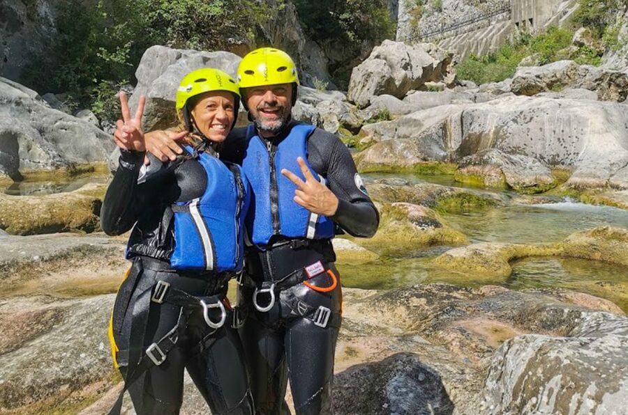 From Split or Zadvarje: Cetina River Canyoning - Reaching Gubavica waterfall