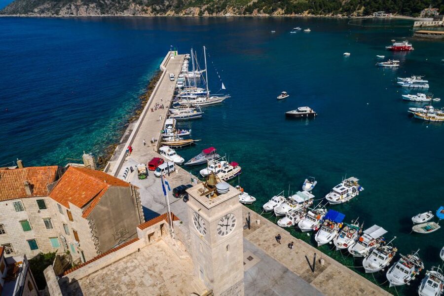 From Split: Private Day Trip to Blue Cave and Islands - Hvar and its old stone streets