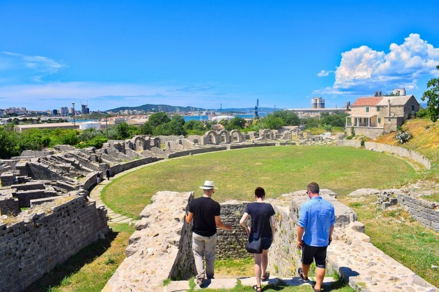 From Split: Private Salona and Fortress of Klis Tour - Climbing into the long story of Klis Fortress