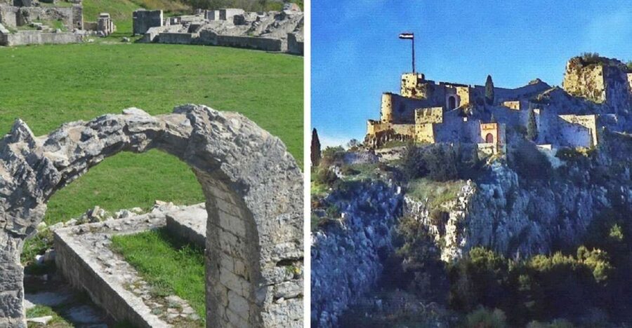 From Split: Private Salona and Fortress of Klis Tour - Leaving Split in a private minivan