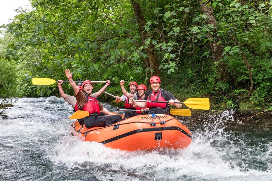 From Split: Rafting, Cave exploring, Cliff jumping w/ Picnic - Cave exploring and waterfalls between the rapids