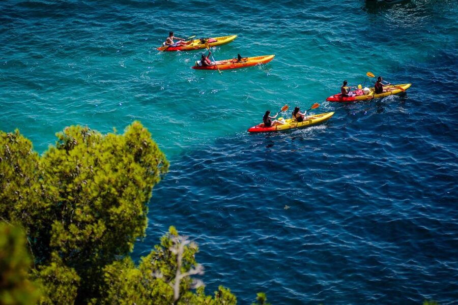 From Split: Sea Kayaking Tour - Why kayaking around Marjan works so well