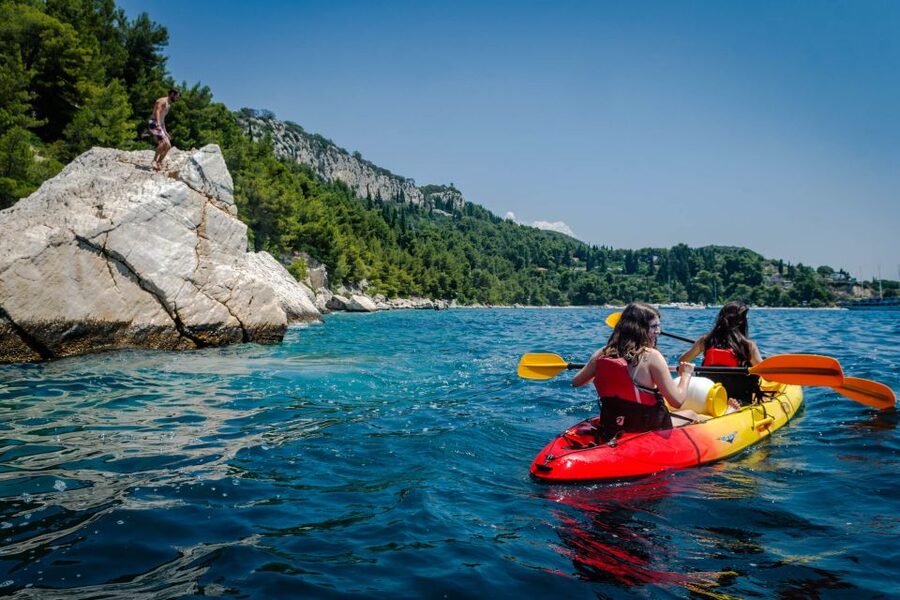 From Split: Sea Kayaking Tour - The first 1.5 hours on the Adriatic