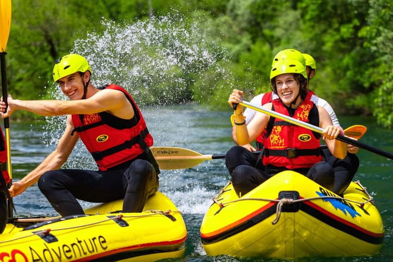 From Split/Šestanovac: Whitewater Rafting on Cetina River - Three hours on clear water and whitewater