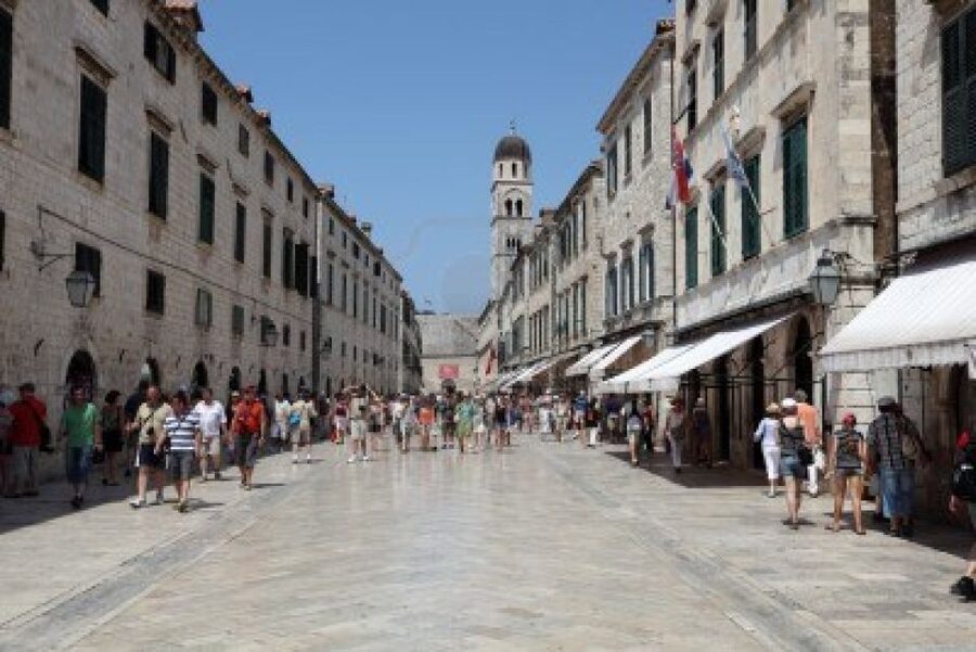 From Split/Trogir: Dubrovnik Guided Tour with a Stop in Ston - Sponza Palace, the Cathedral, and St Blaise