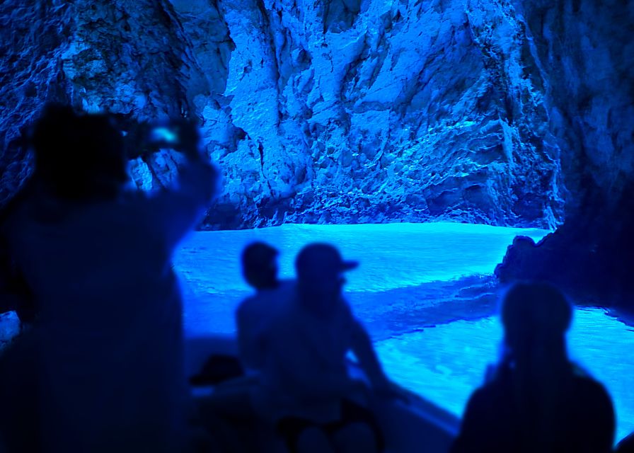 From Trogir or Split: Full-Day Blue Cave & Hvar Island Tour - Reaching the Blue Cave on Biševo