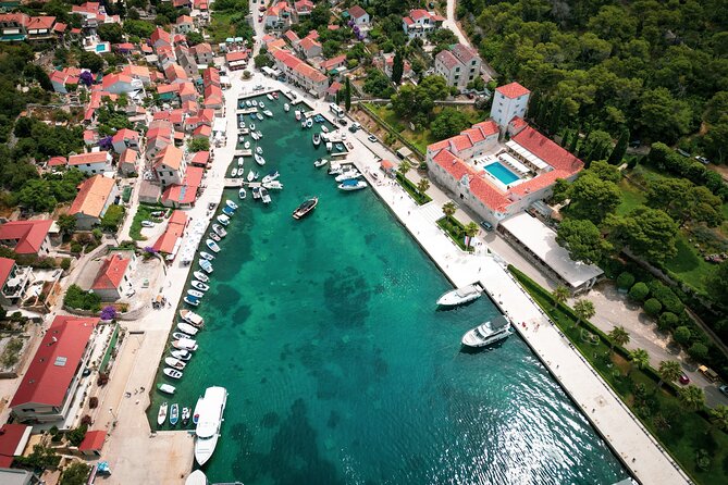 From Trogir & Split: Half Day Speedboat Tour with Blue Lagoon - Ciovo Island: the final swim and beach-bar stop