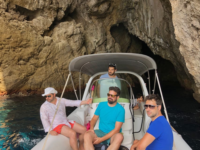 From Vis: Speedboat tour - Vis, Biševo & Blue Cave (private) - Parja Bay adds history to a swim-heavy day