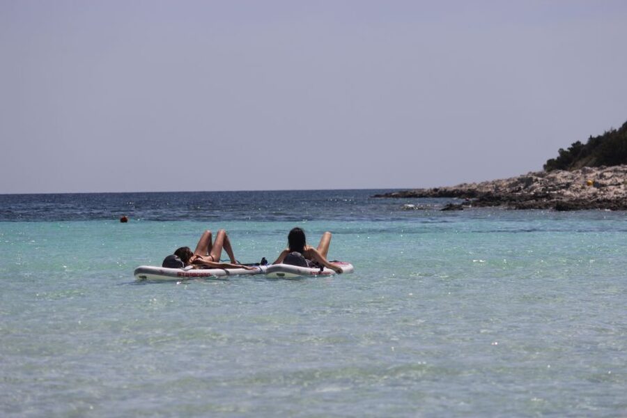 From Zadar: Full Day Dugi Otok Guided Paddle Board Tour - Quiet bays and small islets around Dugi Otok