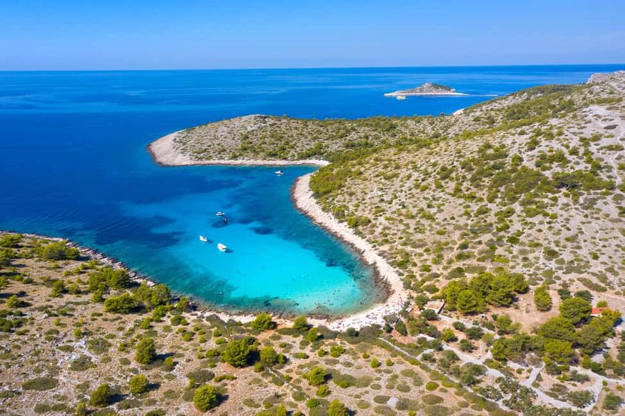 From Zadar: Kornati National Park & Telašćica Boat Tour - Kornati National Park and the second swim