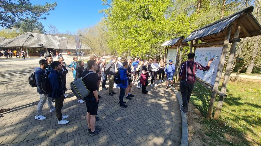 From Zadar: Plitvice Lakes Day Trip with Guide and Boat Tour - The electric boat and panoramic train