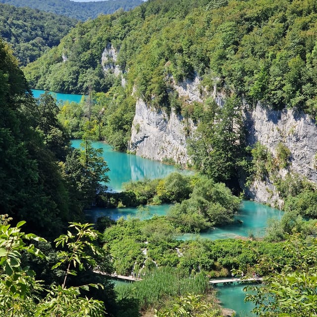From Zadar: Plitvice Lakes Guided Tour with Boat & Train - Entering Plitvice with the route already sorted