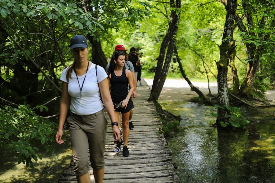 From Zadar: Round-Trip Transfer to Plitvice Lakes - Handling the Plitvice entry ticket on the bus
