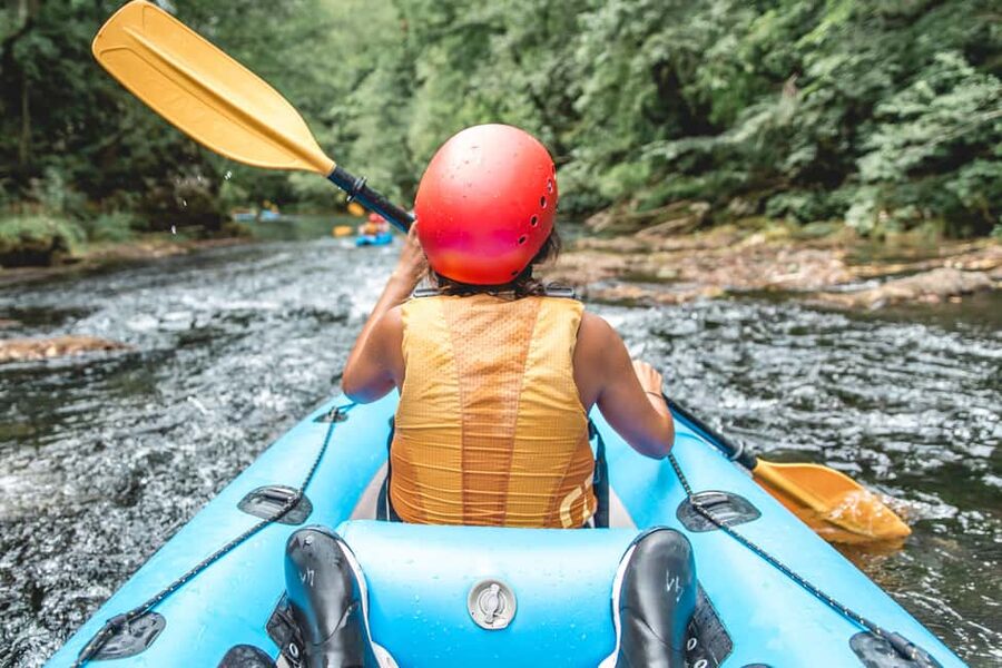 From Zagreb: Mrežnica kayaking & Rastoke village - day trip - What the pace feels like on the river