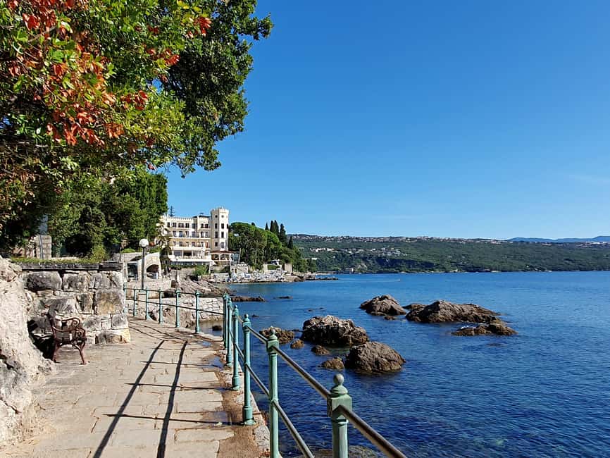 From Zagreb: Opatija, Rijeka & Kastav Mediterranean Day Tour - Kastav brings you into a stone-built hill town
