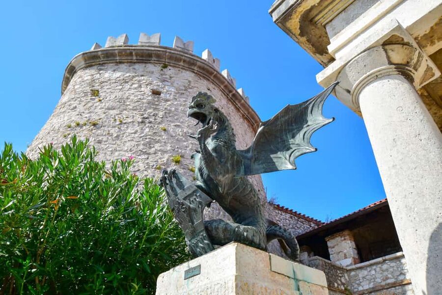 From Zagreb: Opatija, Rijeka & Kastav Mediterranean Day Tour - Rijeka begins with Trsat Castle and Kvarner Bay