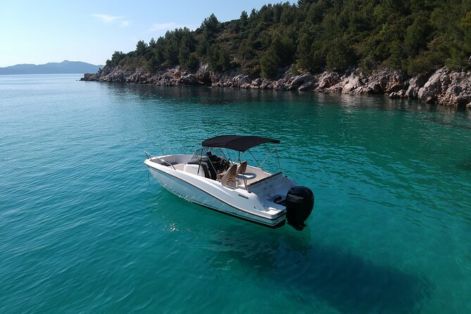 Full day Private Boat Tour to Elaphite Islands and South Mljet - What is included on the Quicksilver 675