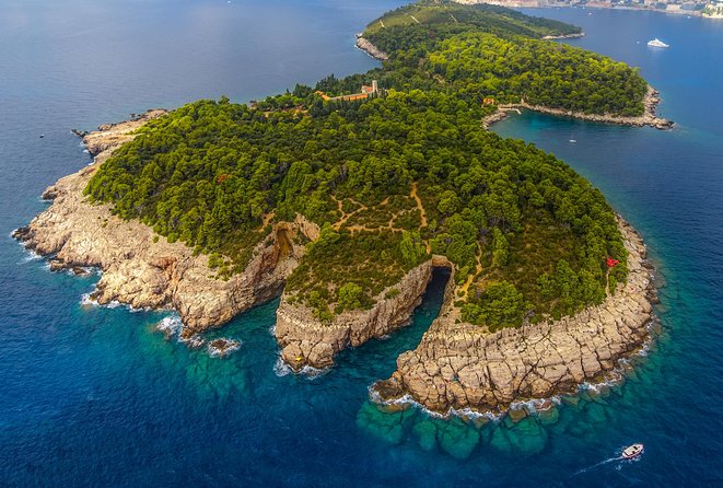 Game of Thrones Kings Landing filming locations with Lokrum Island visit - The Benedictine monastery and Arboretum