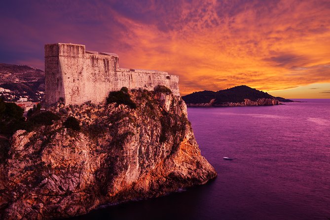 Game of Thrones Kings Landing filming locations with Lokrum Island visit - Lovrijenac Fortress and the Red Keep