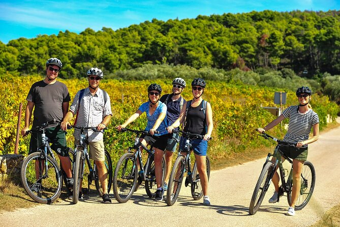 Half-Day Bike Tour in Lumbarda with Wine Tasting - St. Anthony’s Church and the Cypress Steps