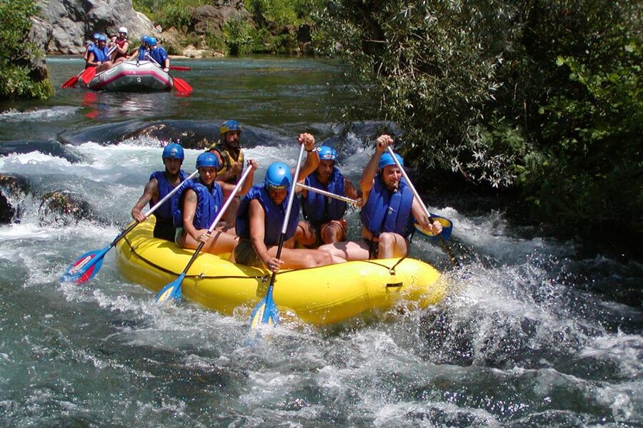 Half-Day Cetina River Rafting - Swimming stops and the cold-water reality