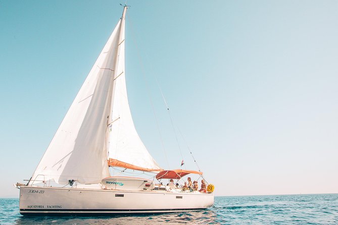Half Day Sailing on a comfort yacht around Hvar and Pakleni islands- small group - Food, drinks, and the real cost of $90.74